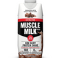 Muscle Milk Neapolitan Variety 12 Pack featuring protein recovery drinks in chocolate, strawberry, and vanilla flavors.