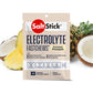 ProLine Sports Nutrition SaltStick Fastchews electrolyte replacement tablets in orange, 12 packets of 10 for rehydration and sports recovery.