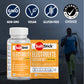 Proline Sports Nutrition SaltStick Fastchews electrolyte replacement tablets in a 12-pack, ideal for hydration and sports recovery.