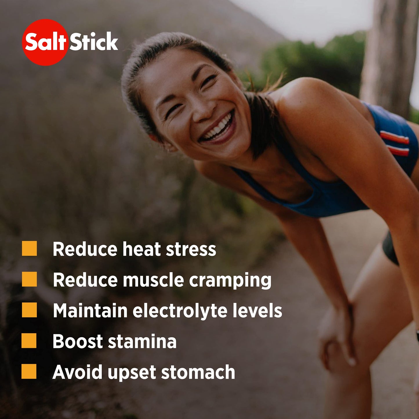 PROLINE SPORTS NUTRITION SaltStick Fastchews electrolyte replacement tablets in orange, 12-pack for rehydration and sports recovery.