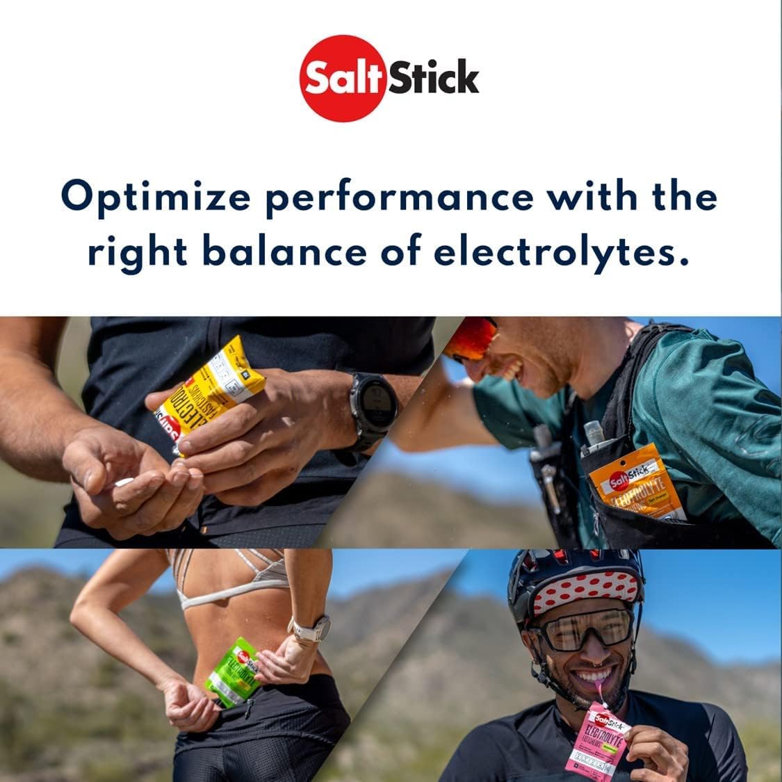 ProLine Sports Nutrition SaltStick Fastchews electrolyte replacement tablets for hydration and exercise recovery, orange flavor, 12 packets.