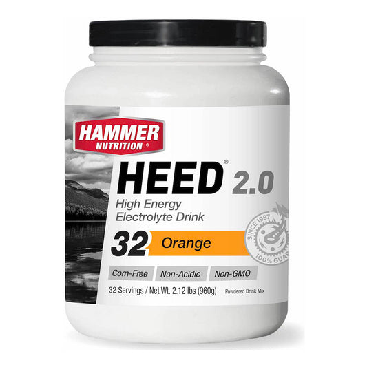 HAMMER NUTRITION Heed, Mandarin-Orange 32 servings Classic 2.0 (32 Servings)