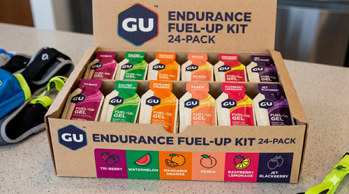 GU Energy Gel Variety Pack – Fruitasia Mixed 24-Count Box