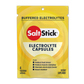 SaltStick Caps electrolyte replacement capsules in a 4ct packet, designed for hydration and replenishing electrolytes.