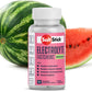 SaltStick Fastchews electrolyte tablets in zesty lemon-lime flavor, sports hydration and recovery supplement for athletes and active adults.