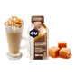 GU Energy Original Sports Nutrition Energy Gel in Caramel Macchiato flavor, 8 count pack on a white background.