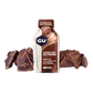 GU Energy Original Sports Nutrition Energy Gel in Chocolate Outrage flavor, 8 count pack with gel packets displayed.