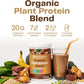 Organic Plant Protein Blend: Vegan Protein Powder, New Protein Superfood Formula, All-In-One Nutrition Shake with Beet Root, Chocolate Peanut Butter, 10 Servings, 14.8 Ounce (Pack of 1)