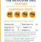 Glucose Gel Packs - Orange, 30 Pack (1.1Oz Each) - FSA/HSA Eligible - Glucose Gel Packs for Diabetics, Blood Sugar Support Alternative to Glucose Tablets - Precise 15G Dose, Made in USA
