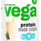 Protein Made Simple Protein Powder, Vanilla - Stevia Free, n, Plant Based, Healthy, Gluten Free, Pea Protein for Women and Men, 9.2 Oz (Packaging May Vary)