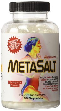 Thermolyte METASALT 90 Capsules Improved Formula by SportQuest Direct