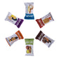 Alete Active Nutrition JoJe´ Bars gluten-free energy bars with peanut butter and chocolate chips in a box of 12 mixed flavors.