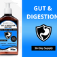Baxyl GI Joint and Digestive Support supplement bottle showing label with product name and digestive health benefits