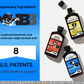 Baxyl GI Joint and Digestive Support supplement bottle with label showing product name and information.