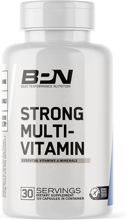 , BPN Strong Multi-Vitamin, Foundational Health, Improved Mood and Sleep, Adaptogens, Improved Cognitive Health