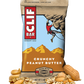 Twelve Clif Bars in assorted flavors, featuring a colorful box showcasing the brand's logo and packaging design.