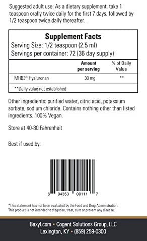 Baxyl Joint Relief Supplement for Fast, | ProLine Sports Nutrition