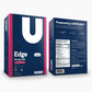 Edge Energy Gel Shots, Strawberry Banana (12, 2 Ounce Packets) for Running, Training, Workouts, Fitness, Cycling, Crossfit | Sugar-Free, Vegan, & Keto Friendly Energy Supplement