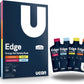 Edge Energy Gel Shots, Variety Pack (12, 2 Ounce Packets) for Running, Training, Workouts, Fitness, Cycling, Crossfit | Sugar-Free, Vegan, & Keto Friendly Energy Supplement