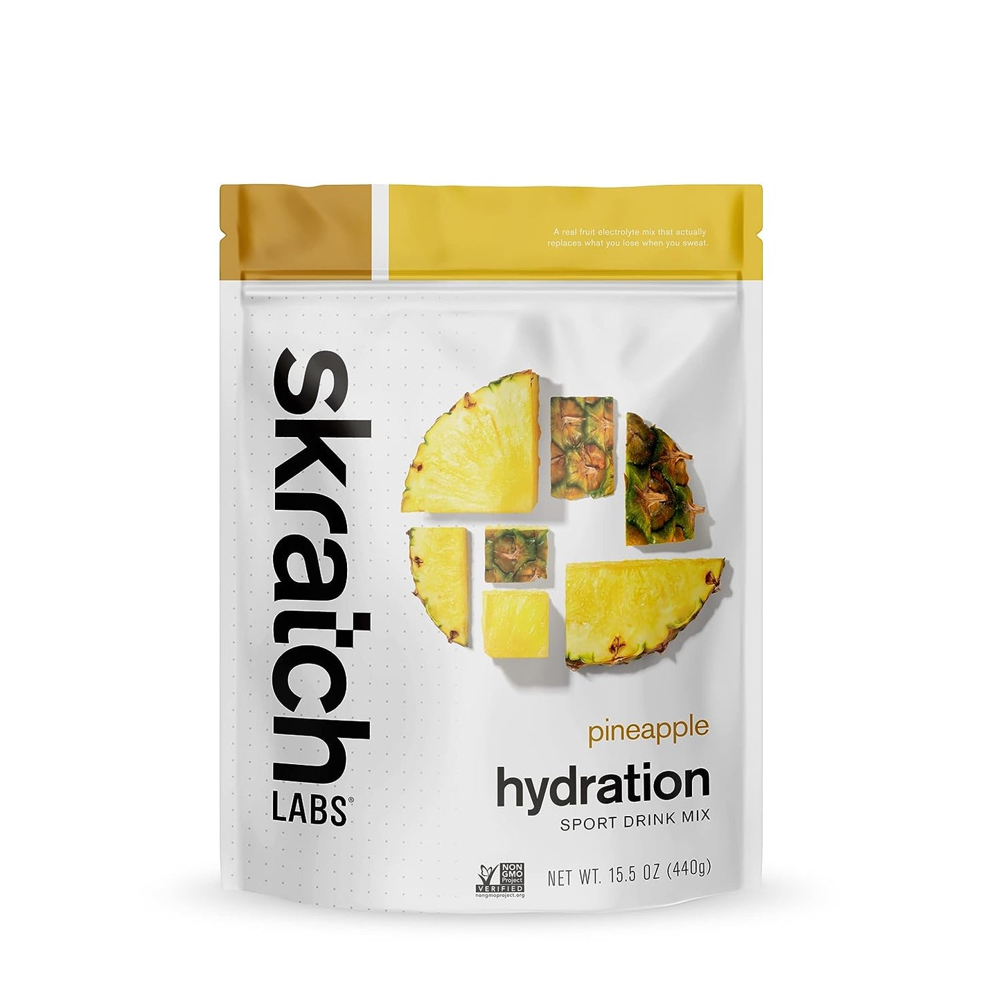 Hydration Powder | Sport Drink Mix | Electrolytes Powder for Exercise, Endurance, and Performance | Pineapple | 20 Servings | Non-Gmo, Vegan, Kosher