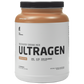 First Endurance Ultragen Premium Recovery Drink in chocolate flavor, 15-serving container, ideal for post-workout recovery.