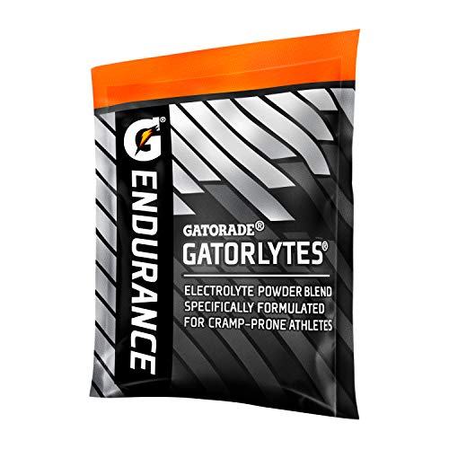 Gatorade Endurance Gatorlytes electrolyte replacement packets, unflavored, 0.12 ounces each, pack of 20 for hydration support