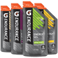 Gatorade Endurance Energy Gel Variety Pack with 12 gel packets in assorted flavors for athletic performance and hydration.