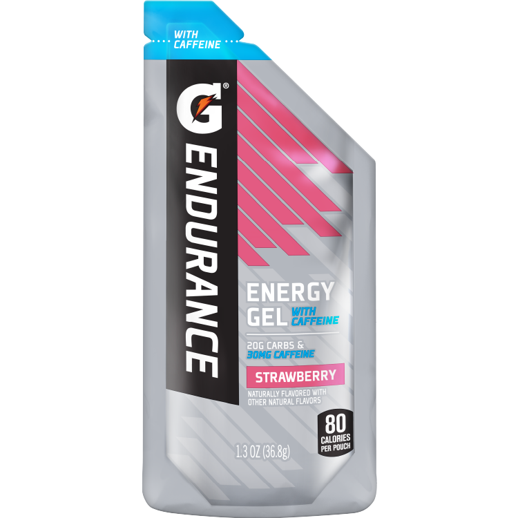 Gatorade Endurance Energy Gel variety pack featuring 12 energy gel packets in assorted flavors for athletes.