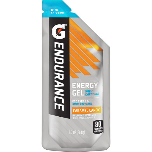 Gatorade Endurance Energy Gel variety pack featuring 12 energy gel packets in assorted flavors for athletes.