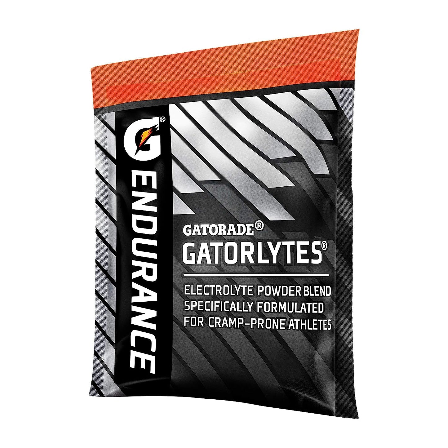 Gatorade Endurance Gatorlytes electrolyte tablets, 0.12 ounces, pack of 20, in a clear plastic container with label