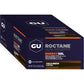 GU Energy Roctane Energy Gel pack with Cold Brew Coffee flavor, showing 24 individual gel packets for endurance and energy.