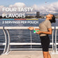 GU Energy Labs Chews with electrolytes in 12 packs, vegan, gluten-free, dairy-free energy gummies for on-the-go workouts.
