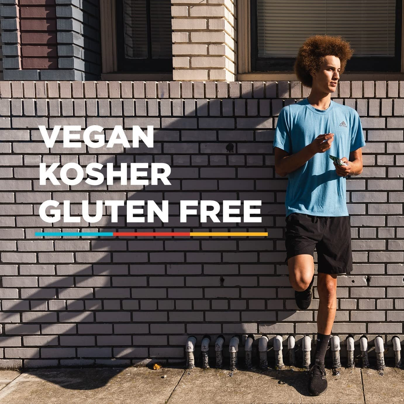 GU Energy Chews with electrolytes, vegan, gluten-free, dairy-free gummies in 12 on-the-go bags, ideal for workout energy boost.