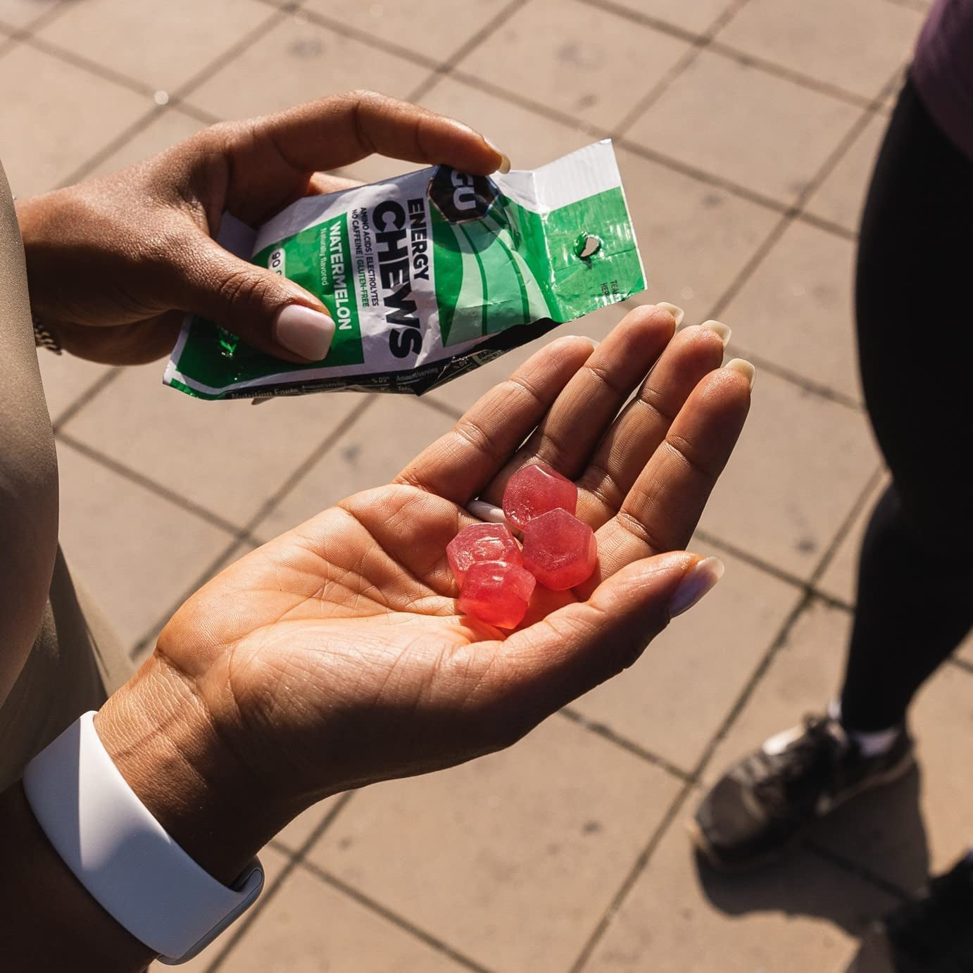 GU Energy Chews with electrolytes in a variety pack, vegan, gluten-free, dairy-free, on-the-go energy gummies by GU Energy Labs