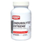 Hammer Nutrition Endurolytes Extreme electrolyte replacement supplement bottle with colorful label and supplement cap.