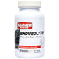 Hammer Nutrition Endurolytes electrolyte replacement supplement in 120 capsules, showing the bottle with capsules inside.