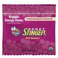 Honey Stinger Organic Energy Chews 12-pack, chewy honey-flavored energy snacks for active athletes, displayed in a clear pack.