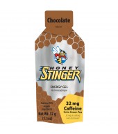 Honey Stinger Classic Gel in chocolate flavor, 24-pack of organic energy gel packets.