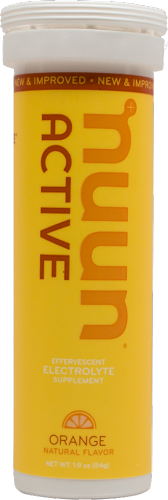 Nuun Active Hydration single flavor 8-pack, electrolyte drink tablets in colorful packaging, ideal for hydration and replenishment.