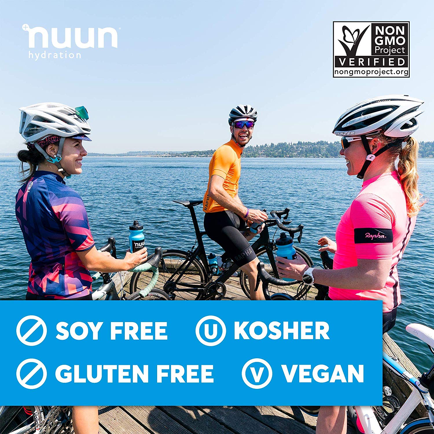 Nuun Sport electrolyte tablets in Fruit Punch flavor, 8 tubes for hydration and replenishment during sports activities.