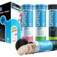 Nuun 3.0 Sport electrolyte tablets in a box, showcasing effervescent hydration supplement tubes by Optygen HP.