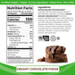 Orgain Organic Vegan Protein Powder in Creamy Chocolate Fudge flavor, showcasing the packaged plant-based protein powder.