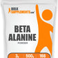 Beta Alanine Powder - Beta Alanine Pre Workout, Beta Alanine 3000Mg - Beta Alanine 500G, Beta Alanine Bulk - Unflavored, Pure & Gluten Free, 3G per Serving, 500G (1.1 Lbs)