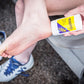 White PROLINE SPORTS NUTRITION Gostik Anti-Chafing Solid in 2.5-ounce container, smooth solid stick for skin protection.