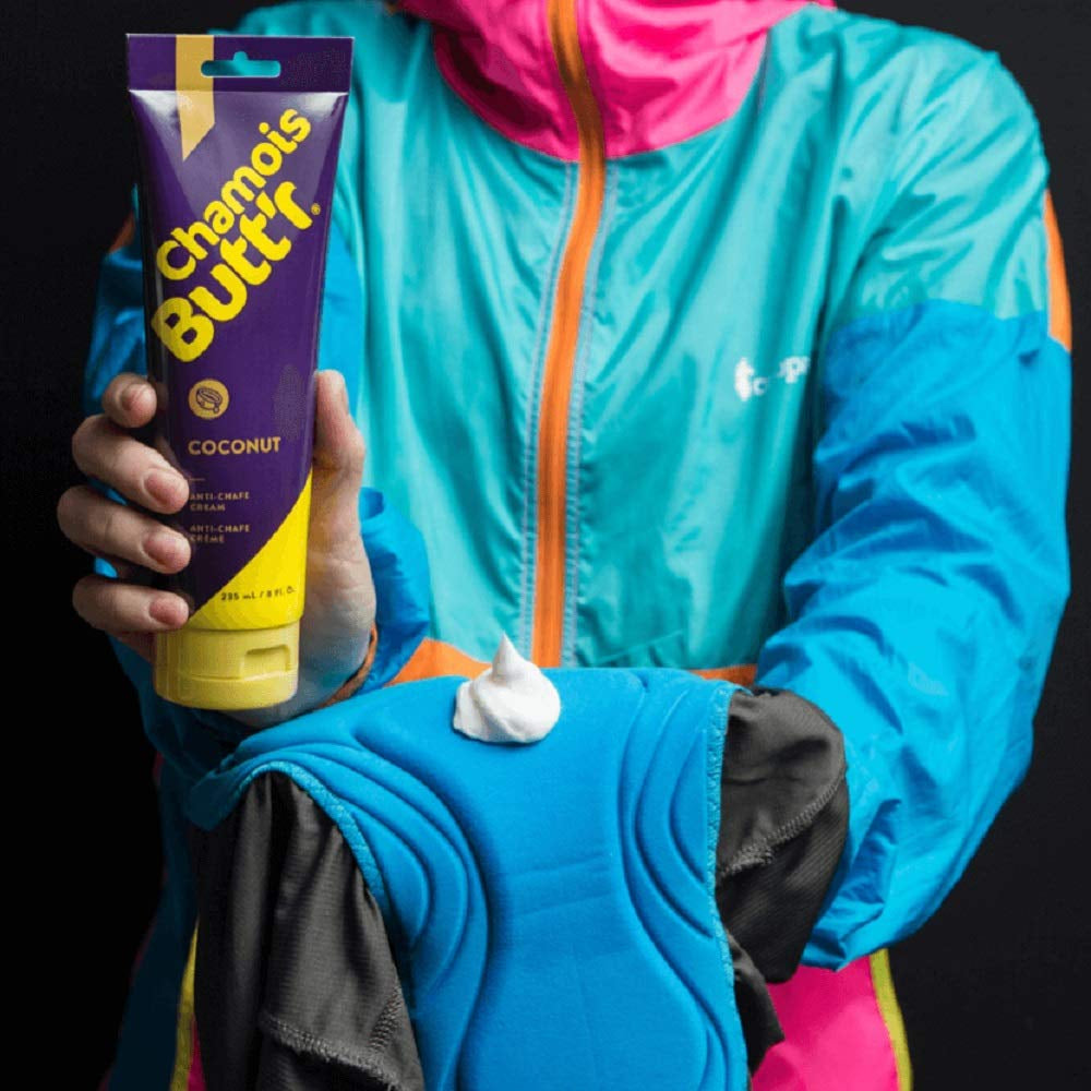 PROLINE SPORTS NUTRITION Coconut Anti-Chafe Cream in an 8-ounce tube, smooth creamy formula for skin comfort and chafe prevention.