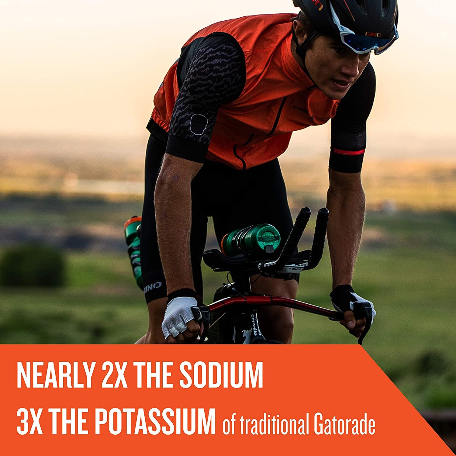 PROLINE SPORTS NUTRITION Endurance Formula Powder in cherry flavor, 32 ounces, shown in a packaging image.