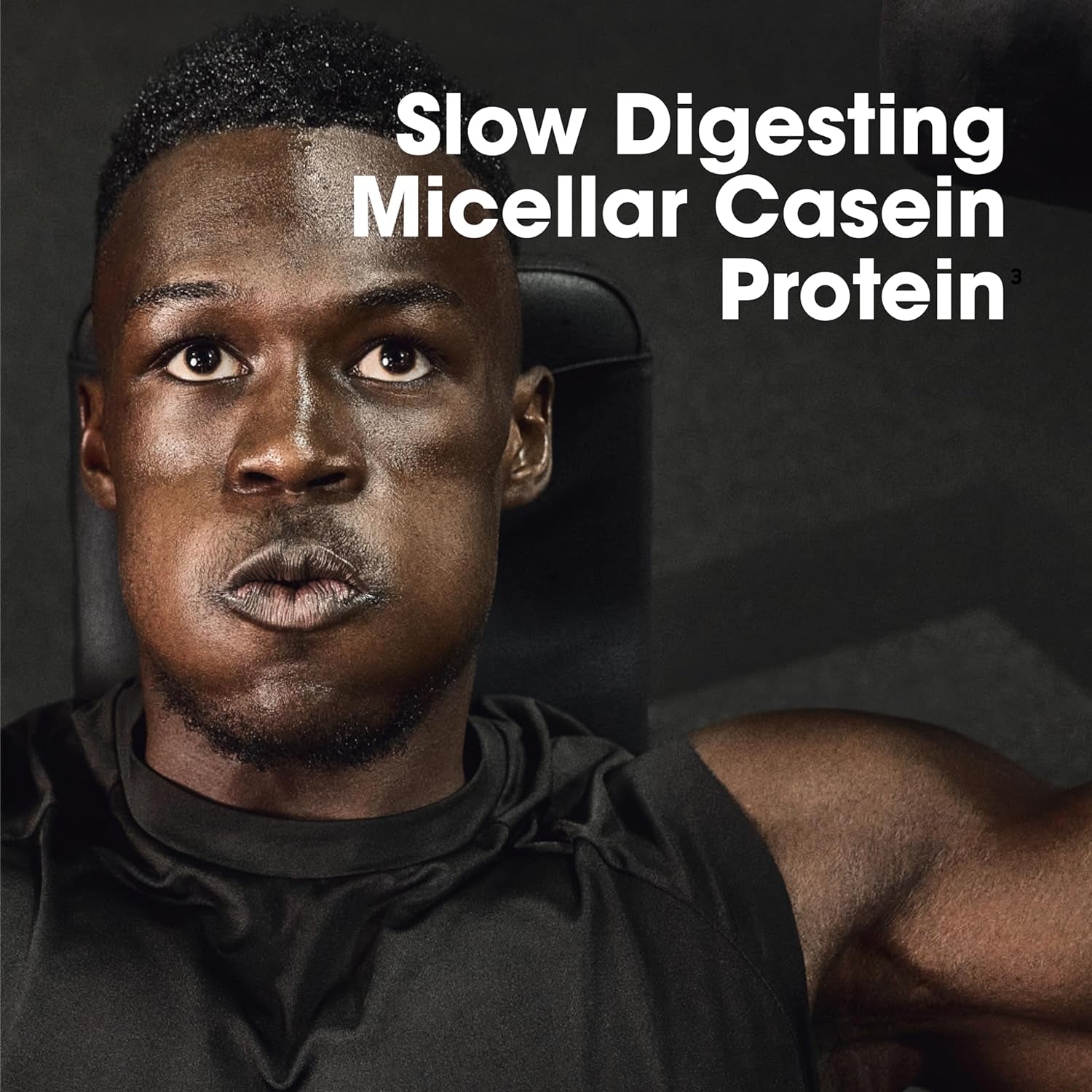PROLINE SPORTS NUTRITION Gold Standard 100% Micellar Casein Protein Powder in Chocolate Supreme flavor, 4-pound package, slow digesting.