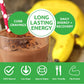 Proline Sports Nutrition Energy + Whey Protein Powder in cocoa flavor, showing the jar with label, 12 servings, gluten-free, no added sugar.