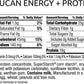 Energy + Whey Protein Powder - 19G per Serving with Amino Acids Eaas & Bccas - Keto Protein Powder - No Added Sugar, Gluten-Free - Cocoa - 12 Servings