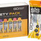 Assorted Proline Sports Nutrition 60ml energy gel packs in a variety pack, ideal for athletic performance and quick energy.